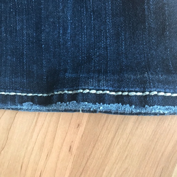 Silver Aiko baby boot Dark wash Denim Jeans Sz 26 - Picture 4 of 4